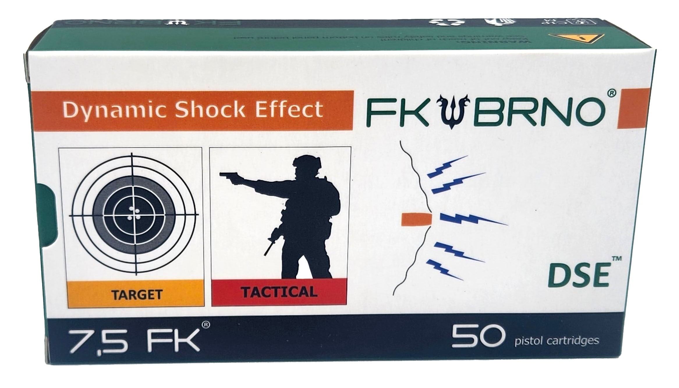 IFG FK BRNO 7.5 FK F9 HV 101GR FLAT NOSE 50RD - Ammunition